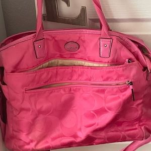 Coach diaper bag